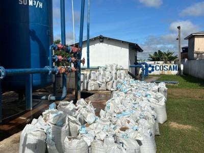 Cosama realiza manutenção operacional preventiva no sistema de abastecimento de água de Eirunepé